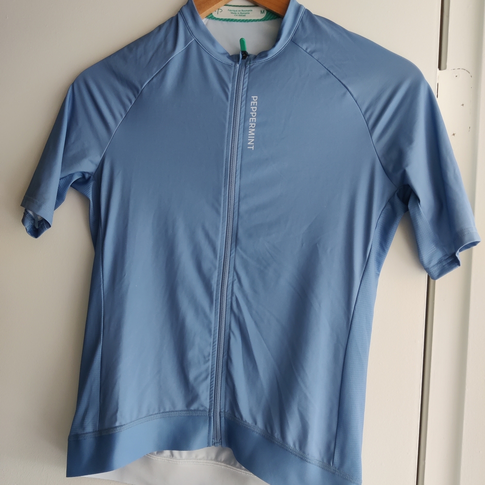Peppermint Blue Cycling Jersey